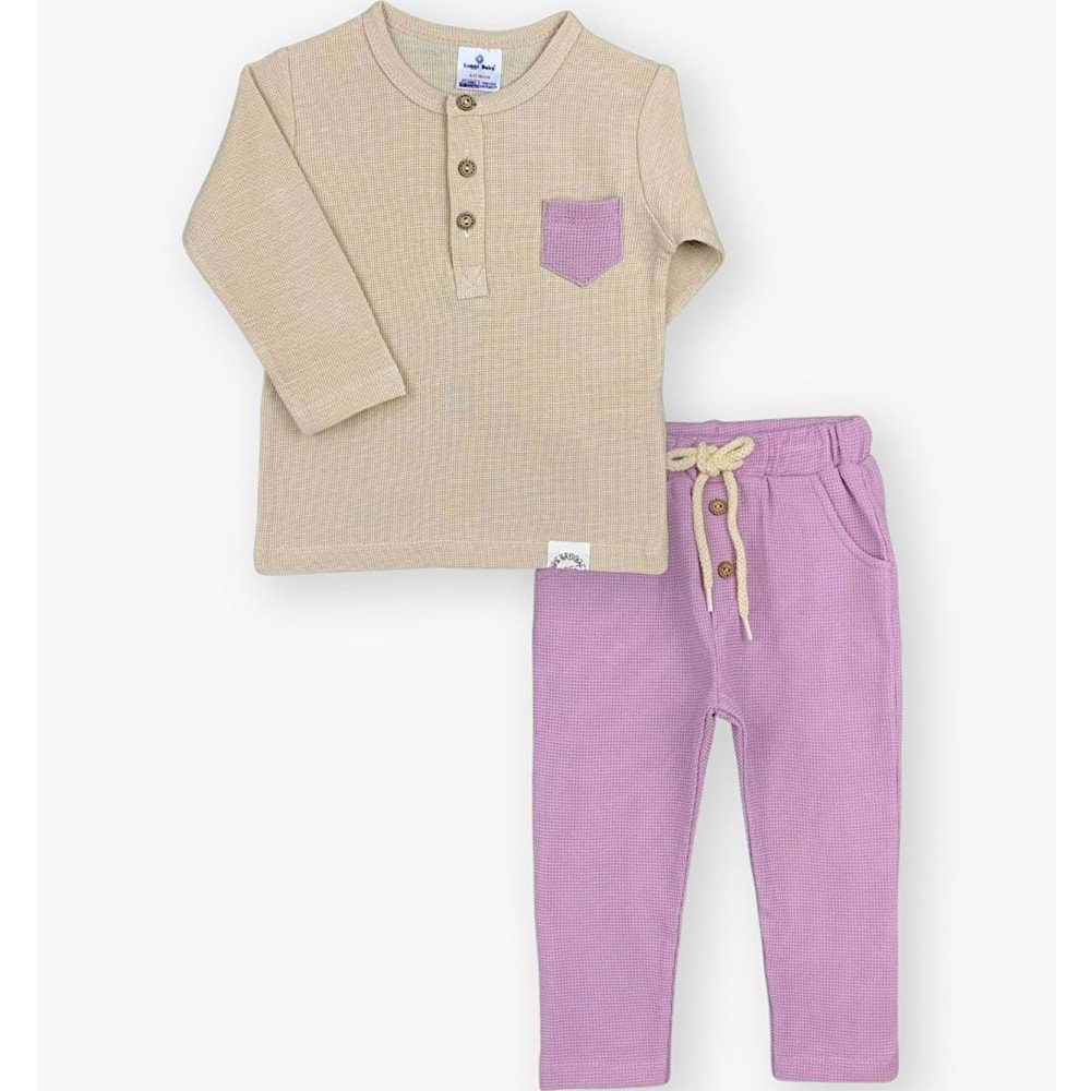 Luggi Baby LG-7542-10 Waffle 2'li Takım