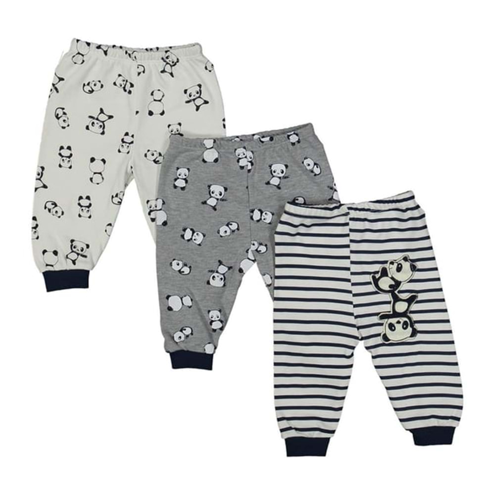 Necix's Panda 3lü Manşetli Alt 0-3 Ay