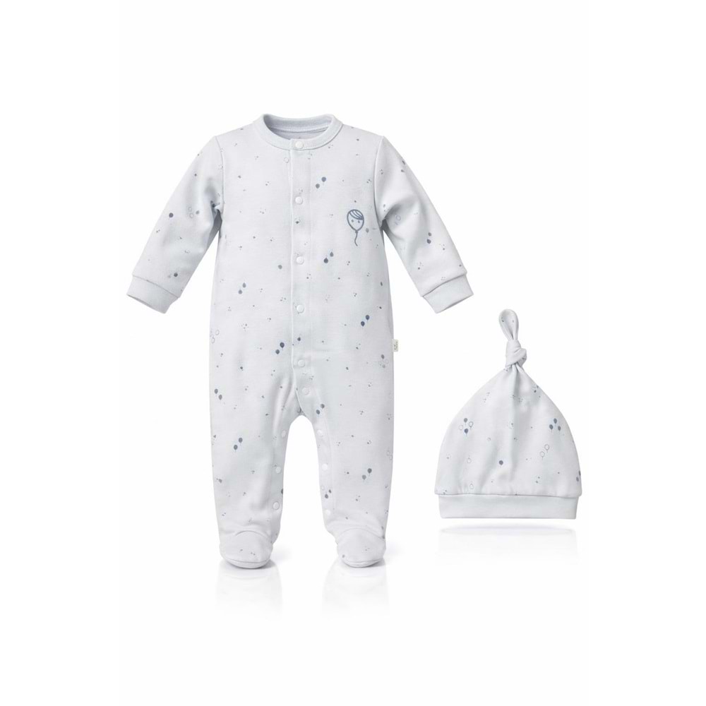 By Bubbles 2007 Balon Önden Çıtçıtlı Patikli Tulum