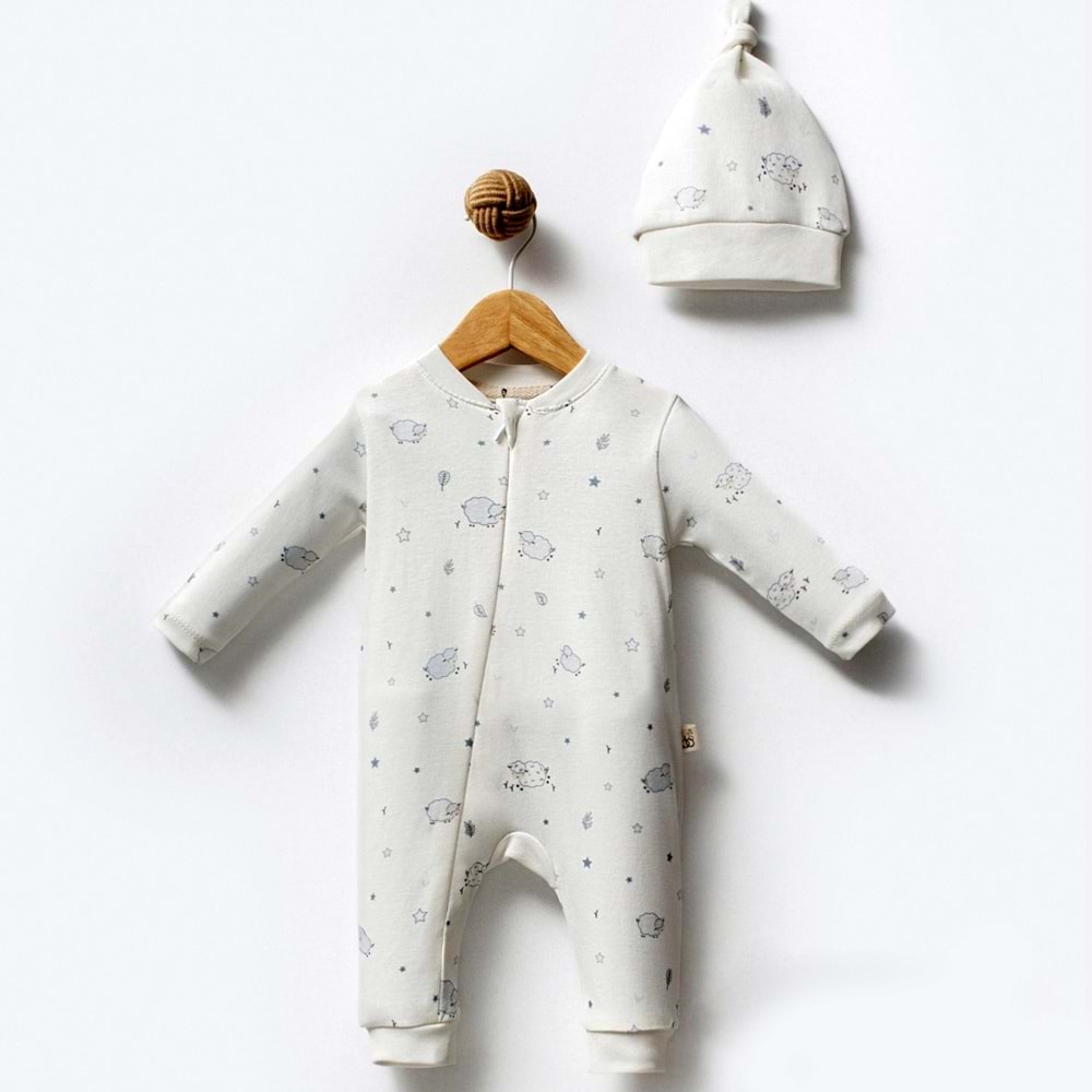 By Bubbles 2701 Kuzu Fermuarlı Patiksiz Tulum