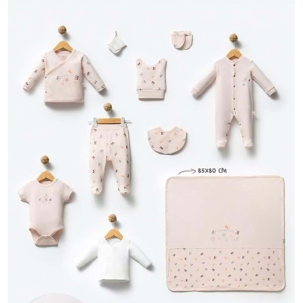 By Bubbles 4112 Kelebek 10lu Hastane Çıkış Seti