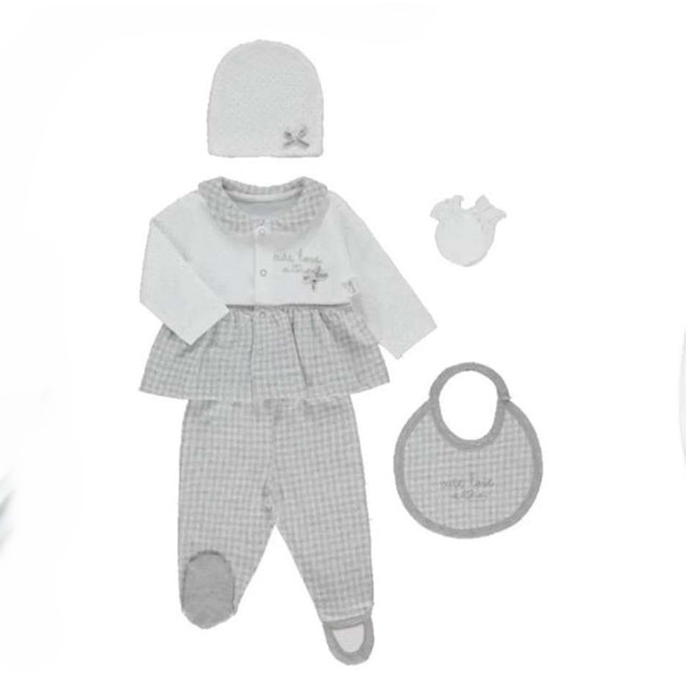 Bebetto Z-944 Jakarlı 2 İp 5li Zıbın Seti