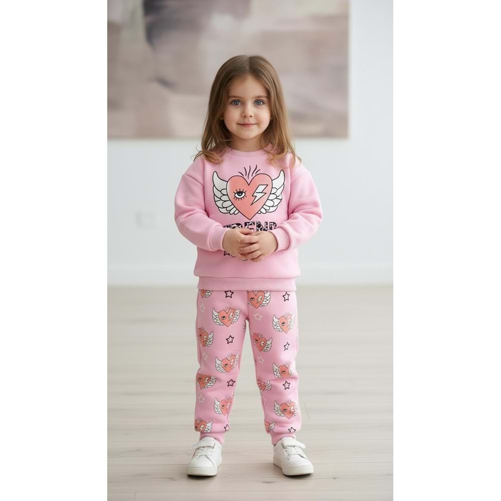 Mamax 5275 Trend Style 3 İp 2li Takım 4 Yaş PEMBE