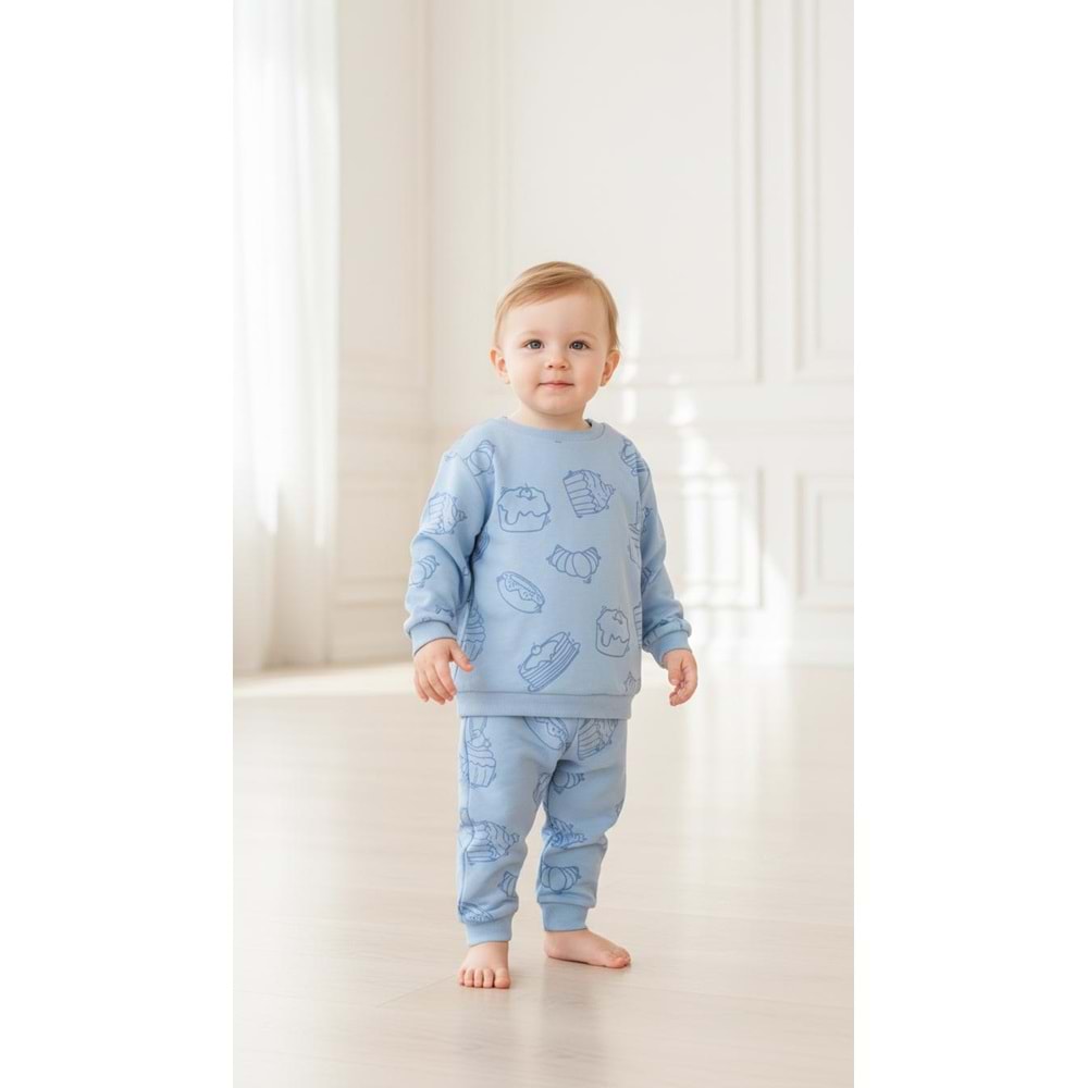 Bebellom 1188 Cap Cake 2li Takım 5-6 Yaş MAVİ