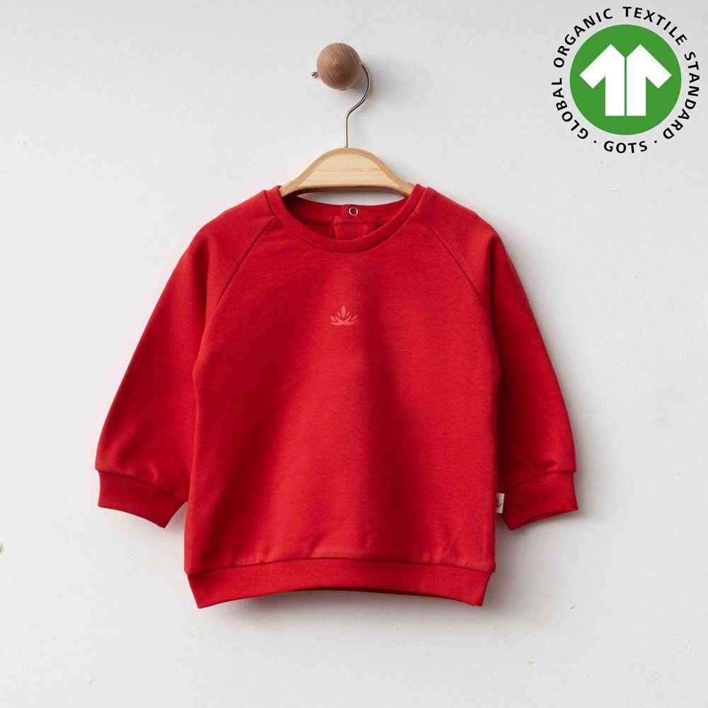 Eslenza Baby Esl-0085 Sweat 6 Ay KIRMIZI