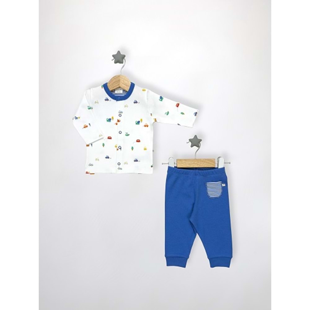 Minipolo Yeniçay Erkek Bebek 2li Takım