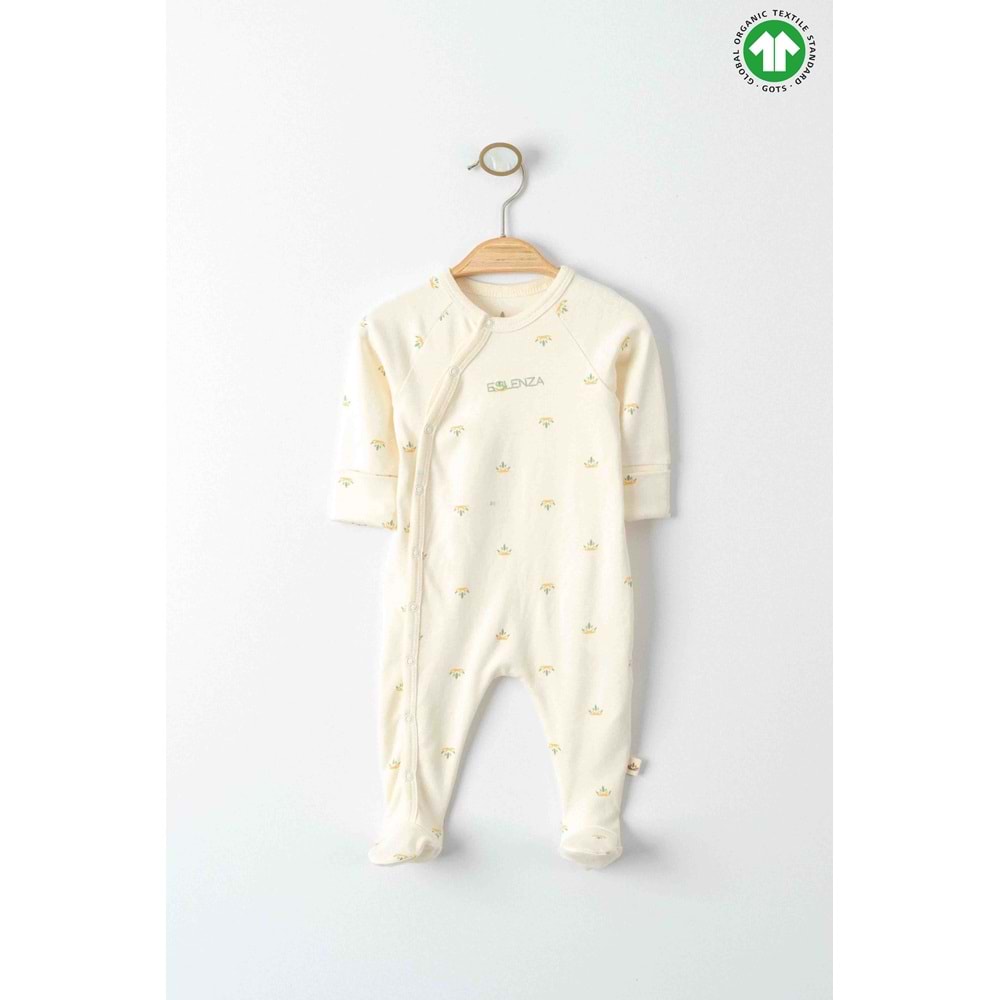 Eslenza Baby ESL23Y-005 Patikli Tulum 9 Ay ORGANİK
