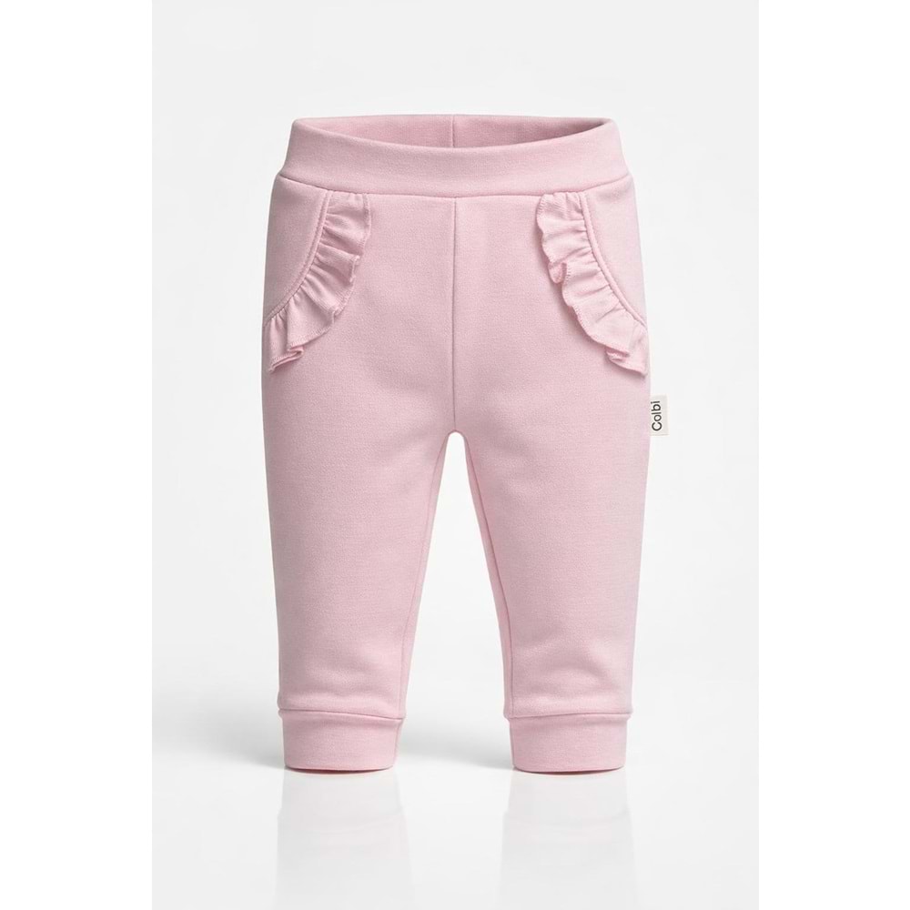 Colbi Baby 1057 Cebi Fırfırlı Pantolon 0-3 Ay Pembe