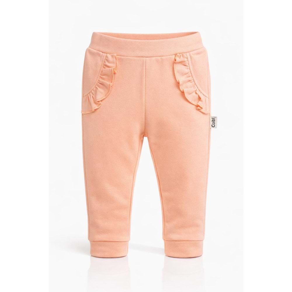 Colbi Baby 1058 Cebi Fırfırlı Pantolon 12-18 Ay Somon