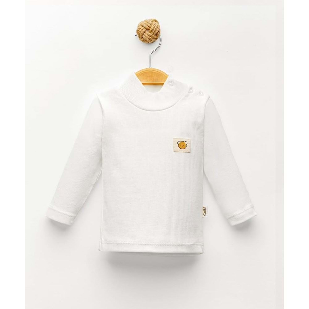 Colbi Baby 2085 Kaşkorse Yarım Balıkçı Sweat