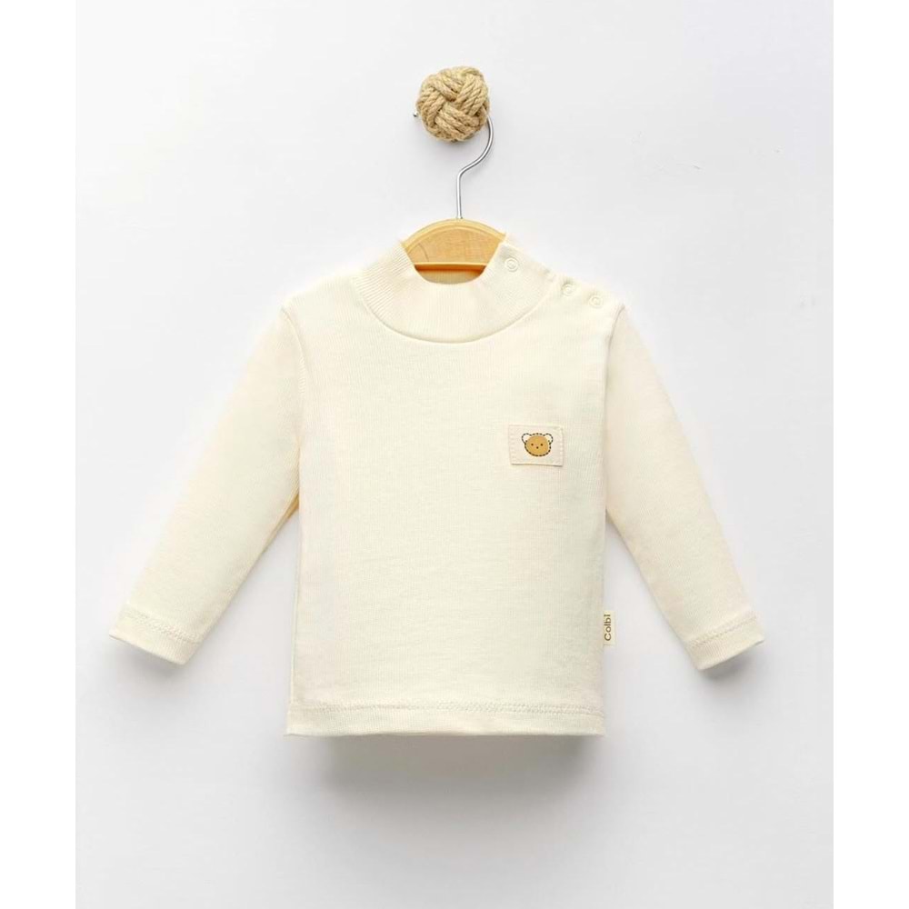 Colbi Baby 2085 Kaşkorse Yarım Balıkçı Sweat