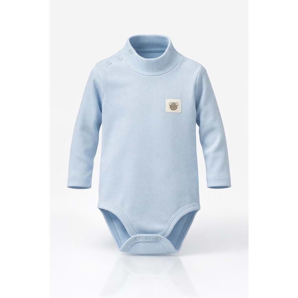 Colbi Baby 2087 Kaşkorse Yarım Balıkçı Badi 12-18 Ay MAVİ