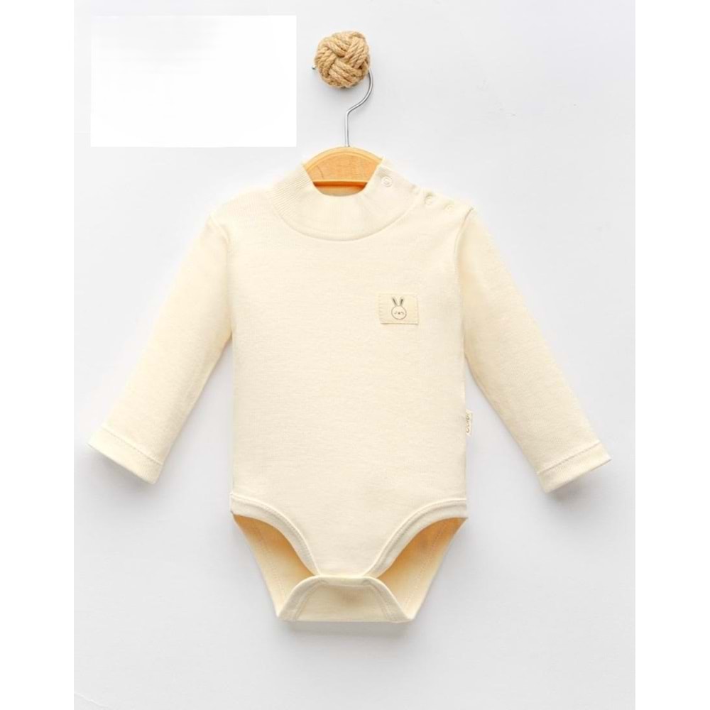 Colbi Baby 2087 Kaşkorse Yarım Balıkçı Badi 9-12 Ay BEJ