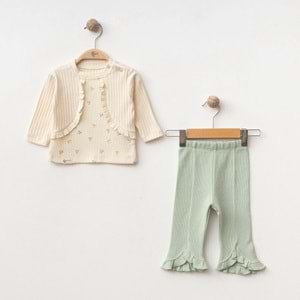 DbMoon 1047 Flowers Bolero 2li Takım