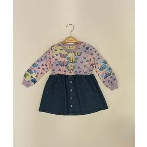 Cichlid 3302-006 Baskılı Elbise