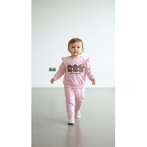 Piccola Mia Köpek Nakışlı 2li Takım