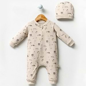 By Bubbles 3009 Farmer Fermuarlı Patiksiz Tulum