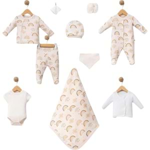 By Bubbles 4108 Gökkuşağı 10lu Hastane Çıkış Seti