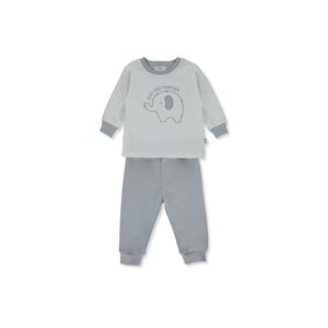 Bebetto F-1359 İnterlok Patiksiz 2li Pijama Takım