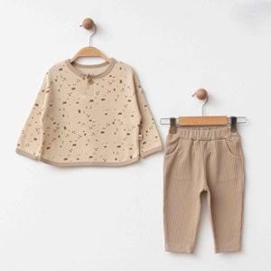 Eslenza Baby Esl-2080 Waffle 2'li Takım