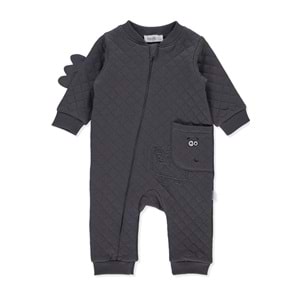 Bebetto K-4557 Kapitone Fermuarlı Patiksiz Tulum