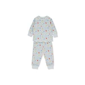 Bebetto F-1362 İnterlok Patiksiz 2li Pijama Takımı