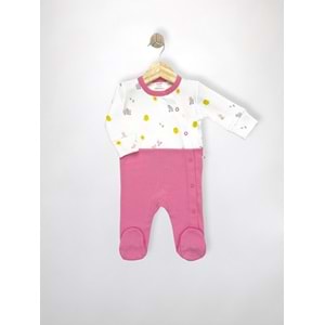 Minipolo Kavaklı Kız Bebek Tulum