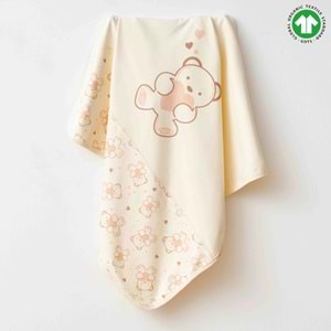 Eslenza Baby ESL-2206 Naturel Battaniye KAHVE