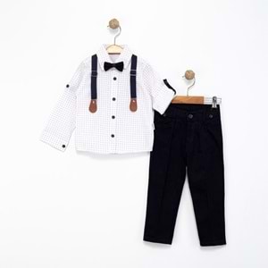 Lorio Kids 727 Desenli Salopetli Takım