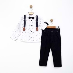 Lorio Kids 713 Desenli Salopetli Takım