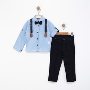 Lorio Kids 728 Desensiz Salopetli Takım