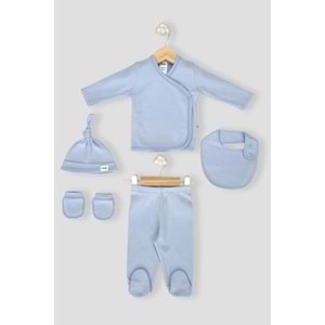 Sezgi Baby 5li Hastane Çıkışı YENİDOĞAN MAVİ