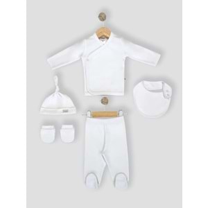 Sezgi Baby 5li Hastane Çıkışı YENİDOĞAN BEYAZ