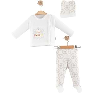 Melish Bebe Sweat Dream 3lü Hastane Çıkışı