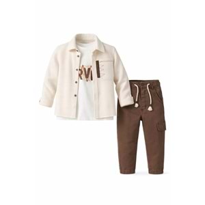 Karavan Baby 7738 Erkek 3lü Takım