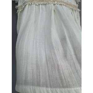 So Pearl Gipür Detaylı Elbise