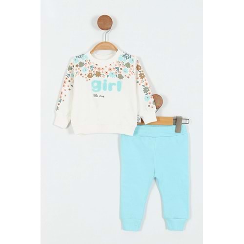 Zeo Kids Girl 2'li Takım MAVİ 18 AY