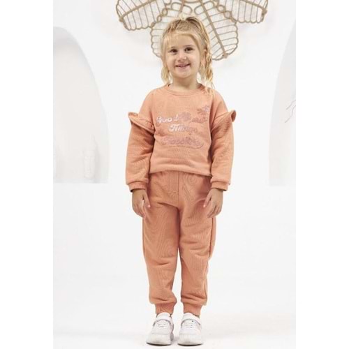 Cichlid 3600-032 Sweat Alt-Üst Takım 5 Yaş KİREMİT