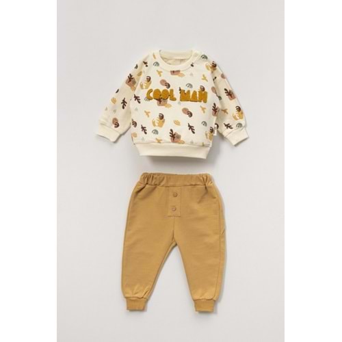 Vovido Cool Man Baskılı 2li Takım