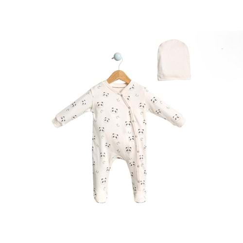 By Bubbles 1024 Panda Patikli Tulum 0-3 Ay KEMİK
