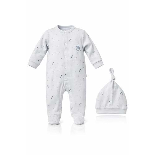 By Bubbles 2007 Balon Önden Çıtçıtlı Patikli Tulum