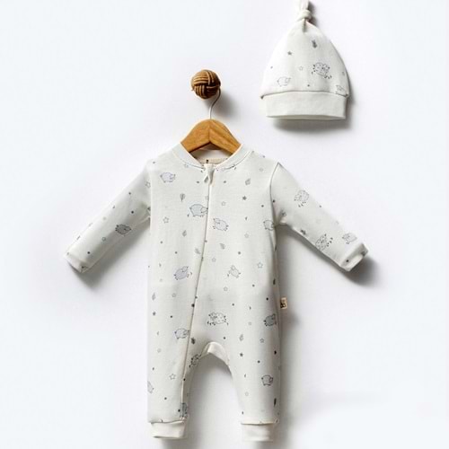 By Bubbles 2701 Kuzu Fermuarlı Patiksiz Tulum