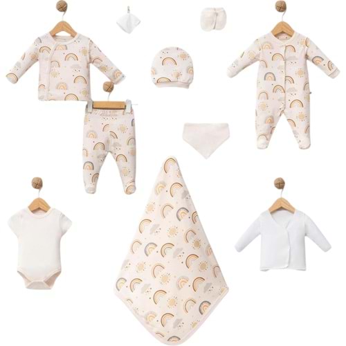 By Bubbles 4108 Gökkuşağı 10lu Hastane Çıkış Seti