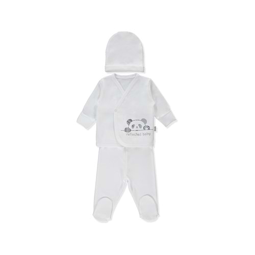 Bebetto Z-974 İnterlok 3lü Zıbın Seti