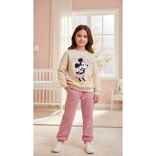 Limones 4026 Los Angeles Mickey 3 İp 2li Takım 4 Yaş PEMBE