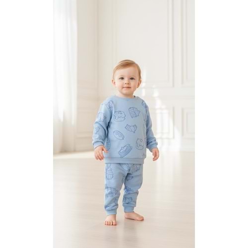 Bebellom 1188 Cap Cake 2li Takım 5-6 Yaş MAVİ