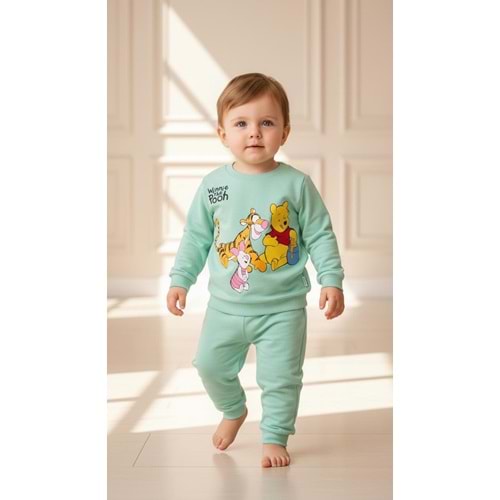 Bebellom 1188 Winnie The Pooh 2li Takım 5-6 Yaş YEŞİL