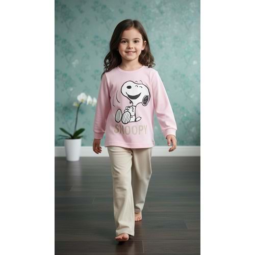 Çimpa SN-22341 Snoopy 2li Takım 3 Yaş EKRU