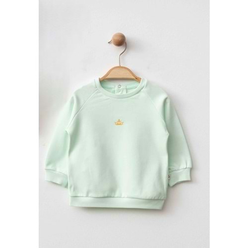 Eslenza Baby Esl-0113 Sweat 12 Ay Mint Yeşili