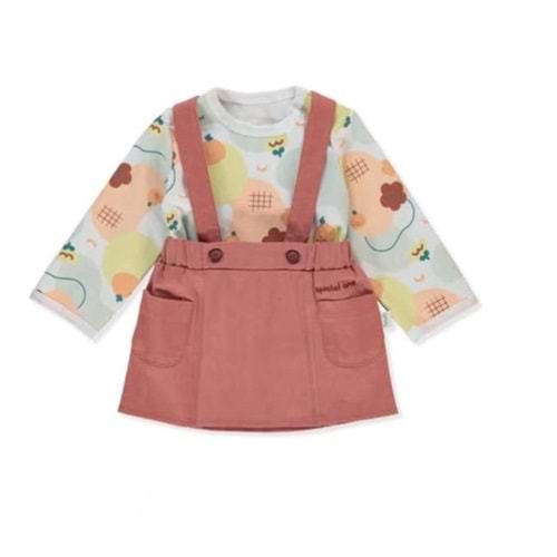 Bebetto K-4593 Dokuma Etek 2li Takım